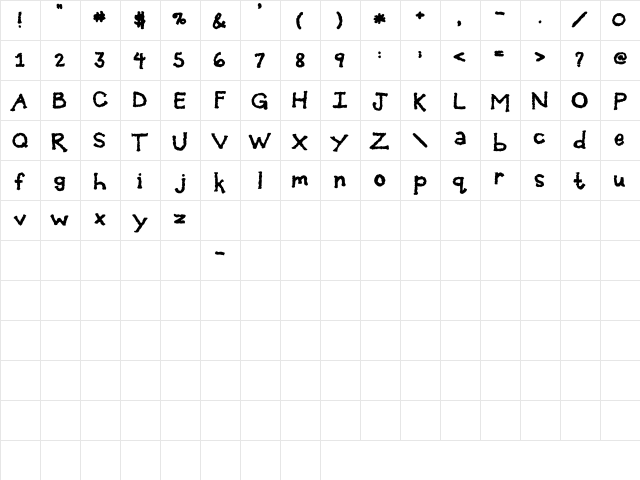 2Peas Stonewashed 2Peas Stonewashed  glyph index