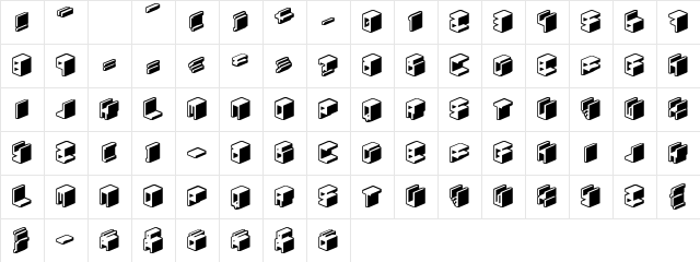 Unicode 0024 Regular  glyph index