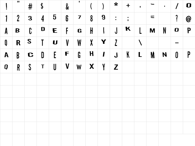 2Peas Variety Show 2Peas Variety Show  glyph index