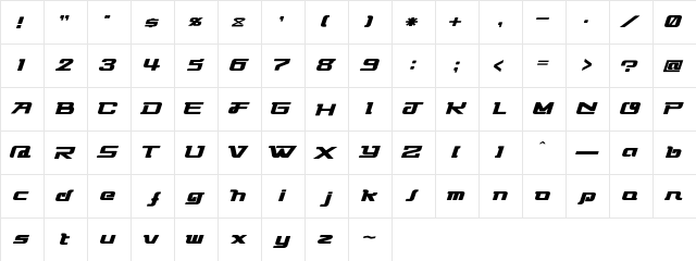 Ef4000cc Regular  glyph index