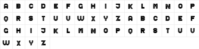 Bathroom Filled Regular  glyph index