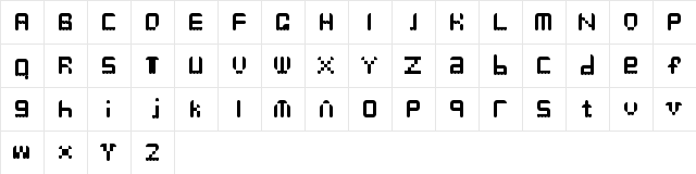 oyoyoy Regular  glyph index