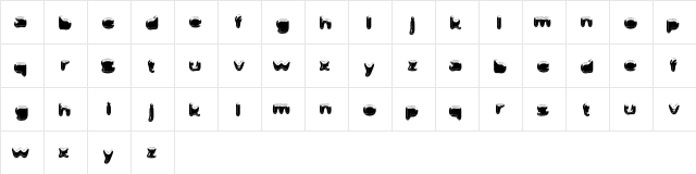 Safe Iodine Regular  glyph index