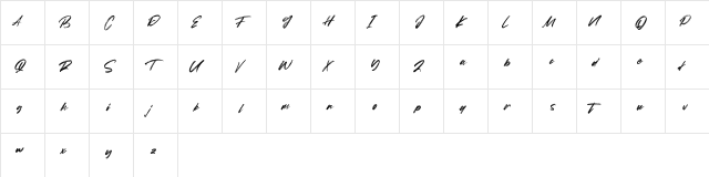 Torches Free Regular  glyph index