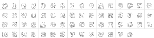 Cat Cat Regular  glyph index