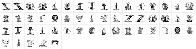 HelmbuschCrestSymbols Regular  glyph index