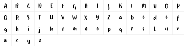 Hellington FREE Regular  glyph index