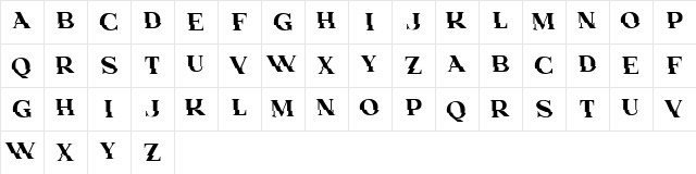 Check Your Connection Regular  glyph index