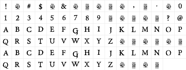 Rise Inside Regular  glyph index