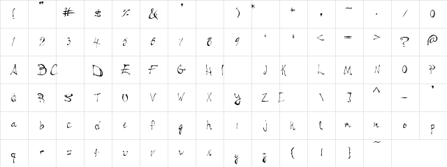 Medulla Oblongata Regular  glyph index