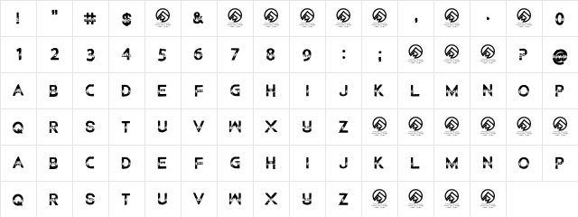 Children Among Lions Regular  glyph index