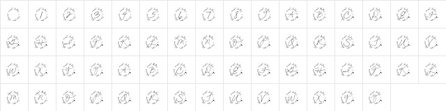 2Peas Sweet Baby Regular  glyph index