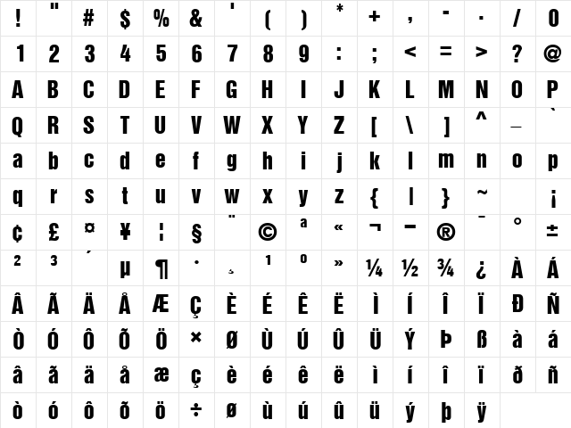 ContextInseratSSK Regular  glyph index