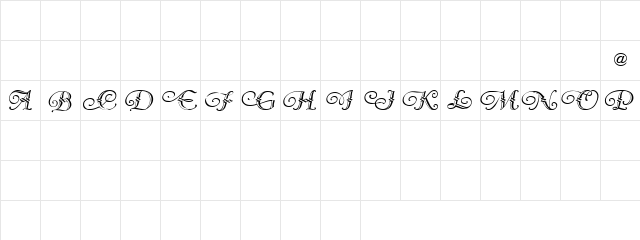 Vergennes Demo Regular  glyph index