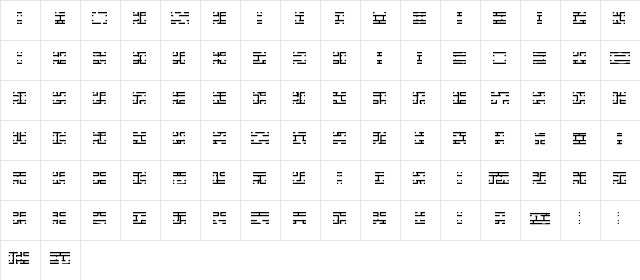 Entangled Layer B BRK Normal  glyph index