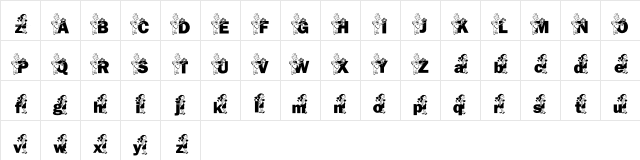 KATZVAL5_KG Regular  glyph index