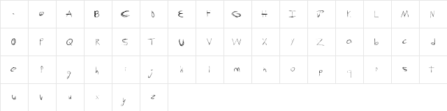screw this Regular  glyph index