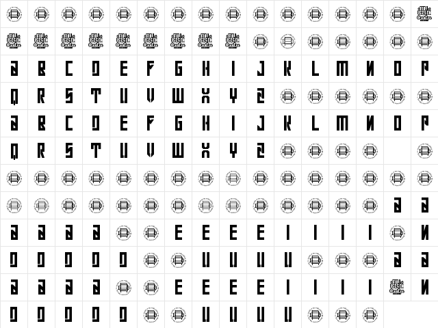 Con Safos Regular  glyph index