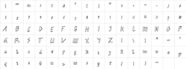 hummer outline outline  glyph index