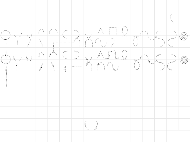 Maternellecolorgraphisme2 Regular  glyph index