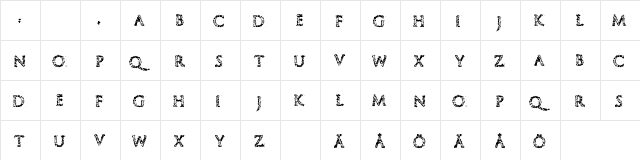 End of Path Regular  glyph index