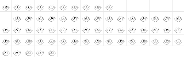 101! Partly Cloudy Regular  glyph index