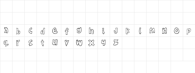Charley Regular  glyph index