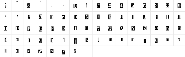 2Peas Cindy 2Peas Cindy  glyph index