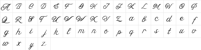 Edna Free Regular  glyph index