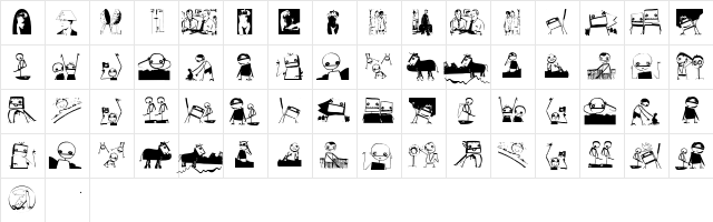 NewNeighbours Regular  glyph index
