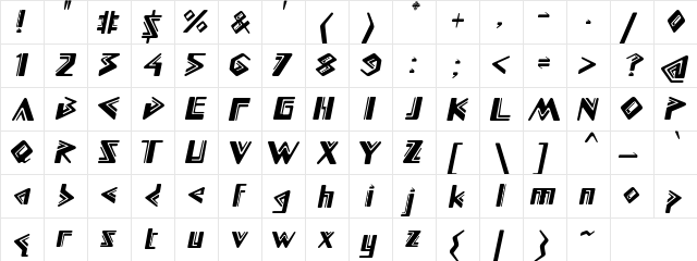 Lontara Regular  glyph index