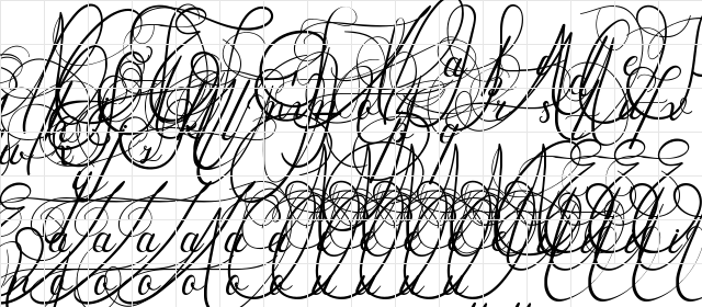 Whether Fark Demo Regular  glyph index