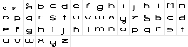 Stealth Magnum Bold Regular  glyph index