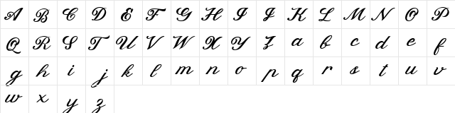 Fattoll Free Regular  glyph index