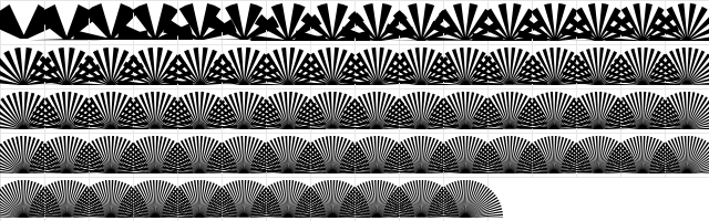 Half SunBurst-w4-01 Regular  glyph index
