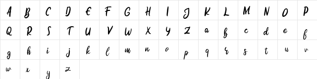 Hurilen FREE Regular  glyph index