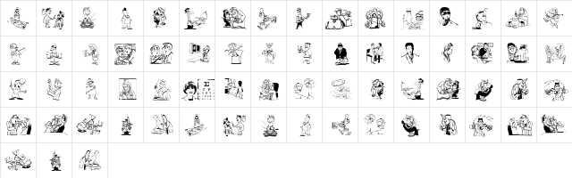 HelloDoc Regular  glyph index