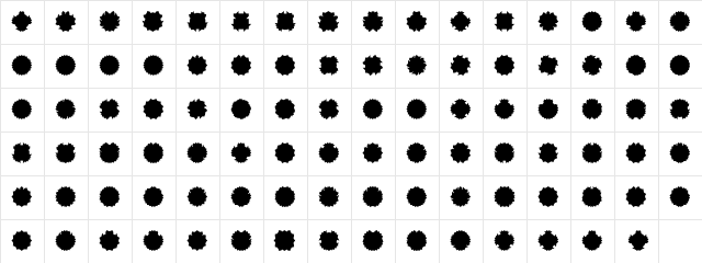 Ovulution I Membrane Regular  glyph index