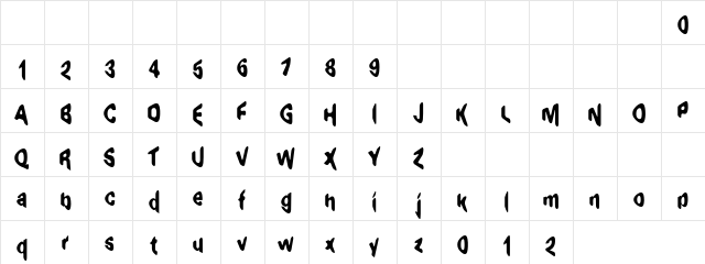Ear Buds Regular  glyph index