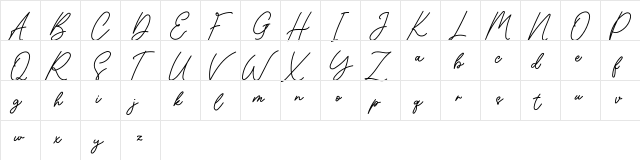Sunflower FREE Regular  glyph index