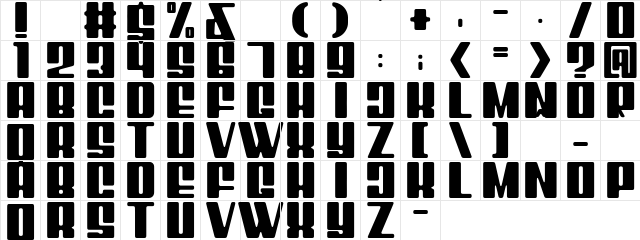Mixbox Rounded Demo Rounded  glyph index