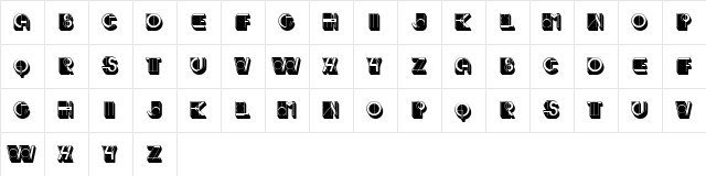 Wolf Abstract Regular  glyph index