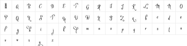 Vytorla Mix Demo  glyph index