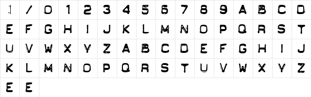 KWALITEIT Regular  glyph index