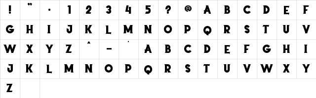 Reactive Anchor Regular  glyph index