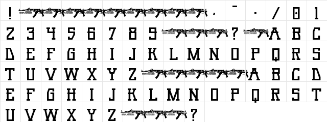 Umar Slab Umar Slab  glyph index