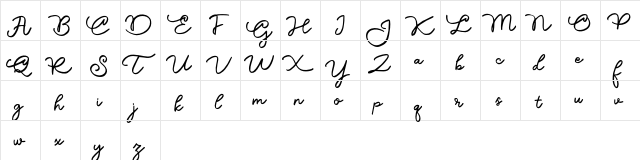 Zillion FREE Regular  glyph index