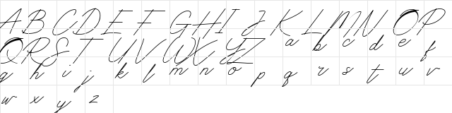 Digital Signature Regular  glyph index