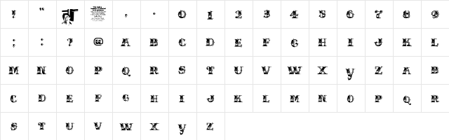 CHASE ZEN HOLY MONKEY NUTS Regular  glyph index