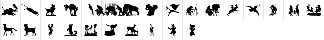 ryp_animal2 Regular  glyph index